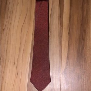 BANANA REPUBLIC Burnt Orange skinny tie
